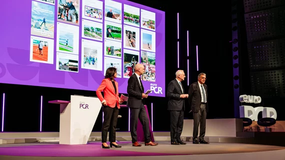 The EuroPCR 2024 meeting May 14-17 in Paris included four days of late-breaking interventional cardiology science presentations featured 12,100 participants, more than 550 educational sessions and 12 live cases. Photo courtesy of EuroPCR