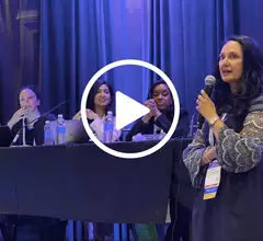 Video of Ritu Thamman, MD, University of Pennsylvania, leads a Women in Echo session on workplace bulling in the cardiology workplace at ASE 2023. Photo by Dave Fornell #ASE #ASE2023 #WOMENINECHO
