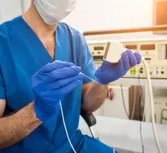 cardiologist preparing to perform radiofrequency ablation