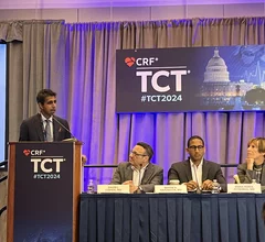 Cardiologist Sanjit Jolly, MD, MSc, at TCT 2024