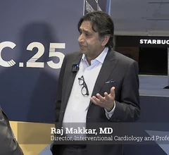 Raj Makkar, MD, director, interventional cardiology, director, Interventional Cardiology Research Program and professor of medicine, Smidt Heart Institute, Cedars-Sinai Hospital, presented the late-breaking Align-AR clinical trial at ACC 2025 on the first 500 patients treated for aortic regurgitation using the Jena Valve transcatheter aortic valve replacement (TAVR) device.