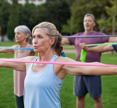 exercise aerobic training fitness resistance training older woman