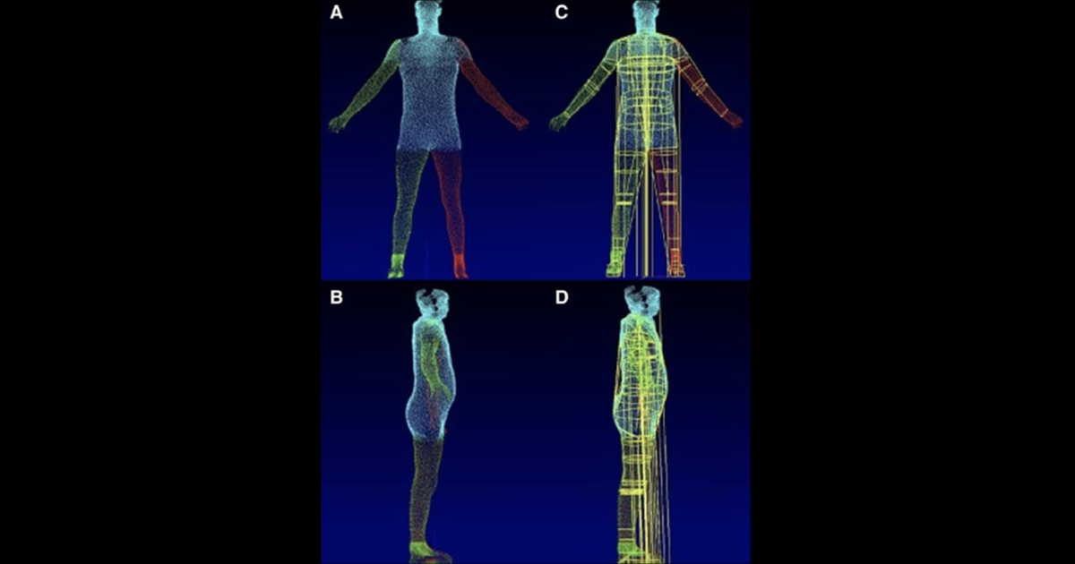 Lepsze od BMI? Skaner ciała 3D wykorzystuje sztuczną inteligencję do pomiaru zdrowia metabolicznego