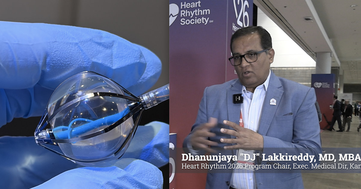 PFA's dominance and other key electrophysiology trends on display at Heart Rhythm 2026