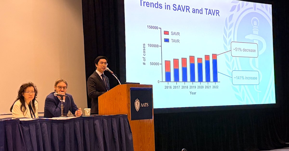 How expert guidelines have influenced TAVR vs. SAVR decisions