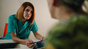 Military woman doctor soldier veteran army