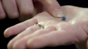 The Amplatzer Piccolo Occluder for transcatheter patent ductus arteriosus (PDA) closure in premature infants. Photo courtesy of Abbott.