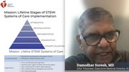 Damodhar Suresh, MD, executive medical director of St. Elizabeth Healthcare Heart and Vascular Institute in Edgewood, Kentucky. He is also a volunteer current science chair for the International committee for the American Heart Association (AHA), explains how the AHA is helping cardiologists from numerous countries put in place systems of care to standardize how heart attack patients are treated.
