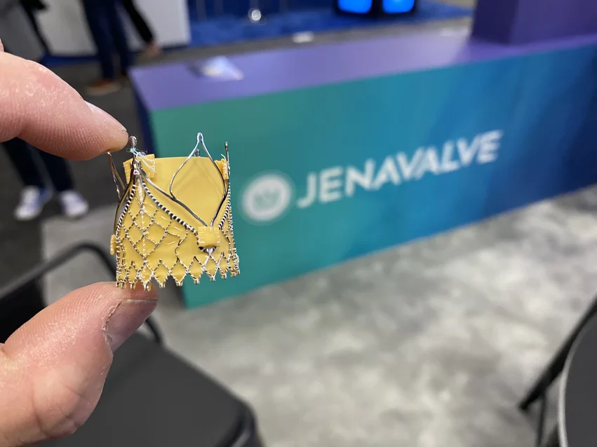 jenavalve TAVR valve for aortic regurgitation acquired by Edwards