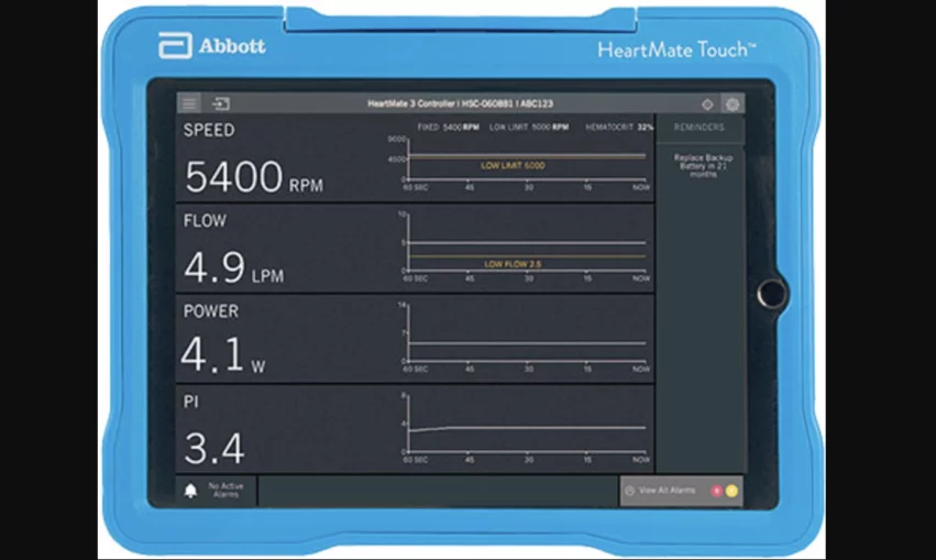 FDA announces recall of Abbott's HeartMate Touch Communication System 
