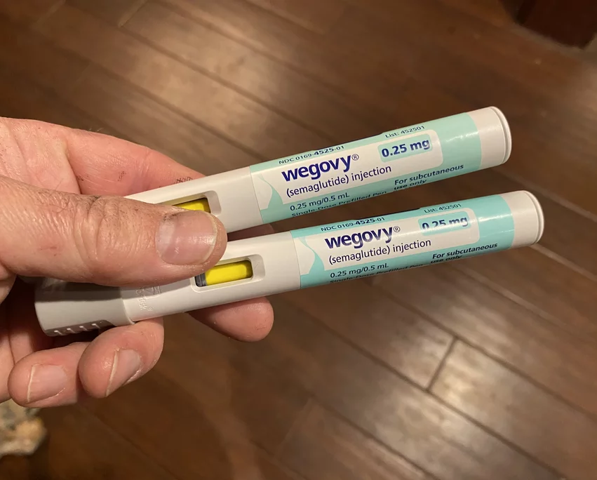 Semaglutide (Wegovy) injector pen. Photo by Dave Fornell