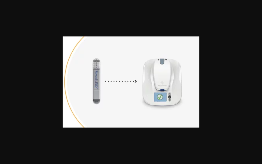 The Reveal LINQ insertable cardiac monitor from Medtronic