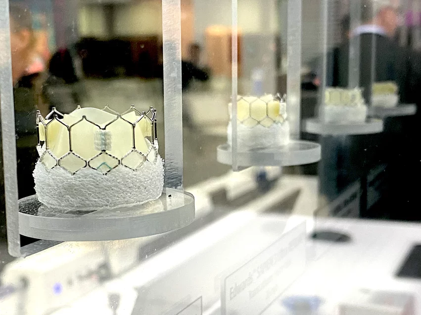 Edwards Lifesciences Sapien 3 TAVR valves at TCT 2024 DF 1