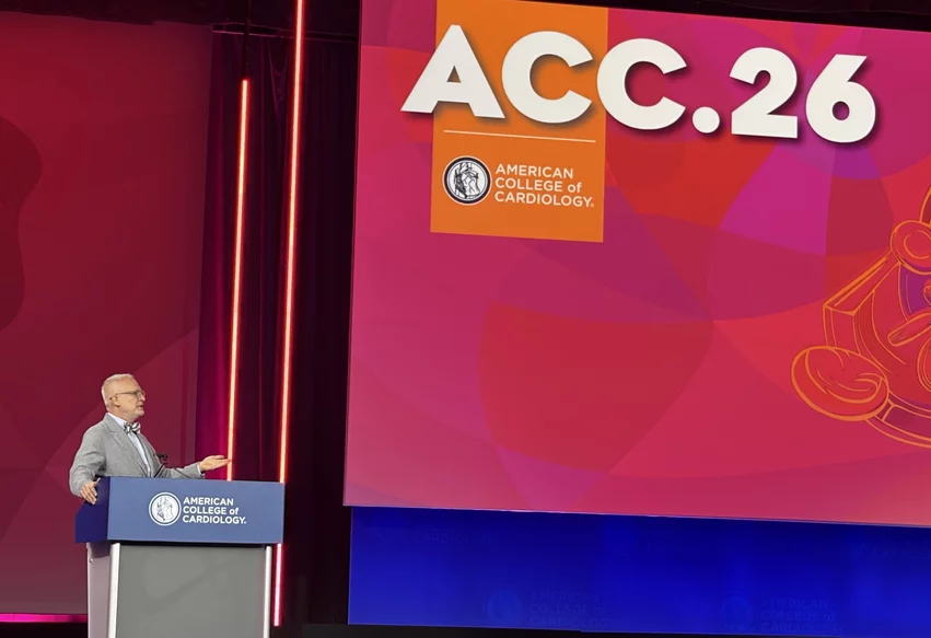 Adam Greenbaum, MD, presents late-breaking data at ACC.26.