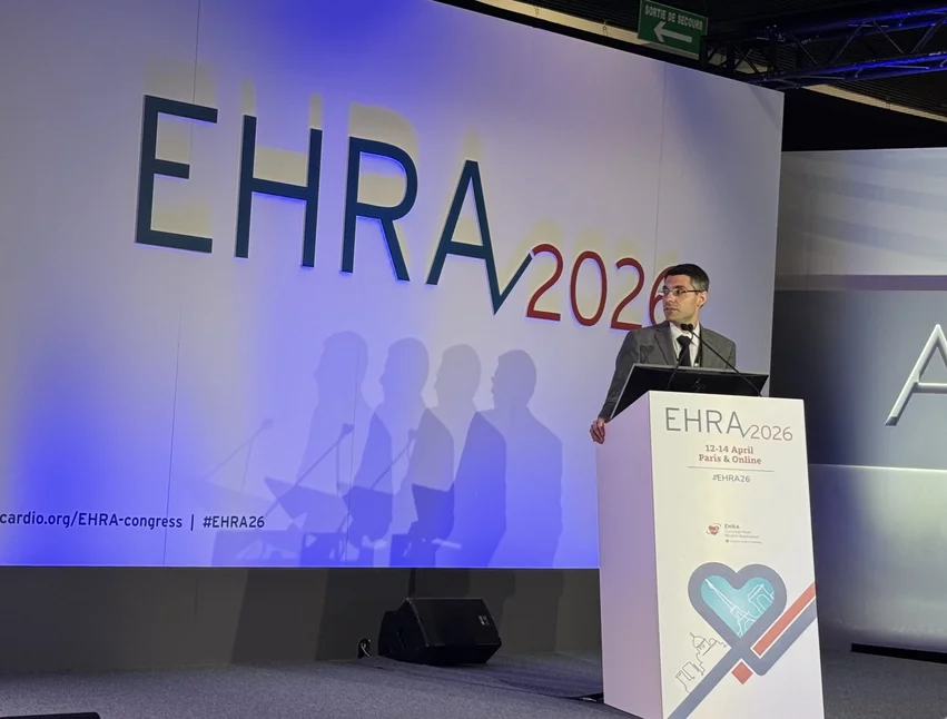 Enrico Ferro, MD, at EHRA 2026