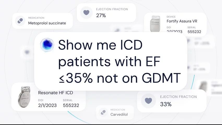 EP remote monitoring platform company Octagos launched a new AI capability layer on its system called Ask Atlas. It provides care teams a faster and more intuitive way to understand what is happening across their patient population, workflows and clinic operations. It eliminated the need for traditional data tables, manual chart review, or custom analytics requests.