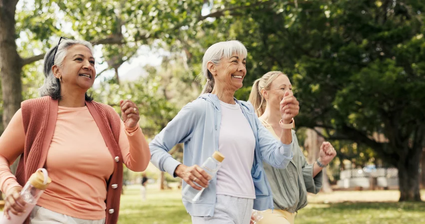 older women being active