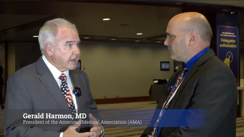 American Medical Association President Gerald Harmon, MD, explains some of the hottest topics discussed at the 2022 AMA House of Delegates meeting in Chicago. Harmon, a retired Air Force general and family practice specialist, said the top polices adopted where those that addressed gun control, physician burn out and issues regarding scope creep where non-physicians are filling roles traditionally held by doctors. #AMAmtg #AMA175 #AMA #guncontrol