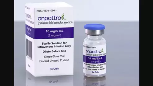 Patisiran, marketed under the name Onpattro