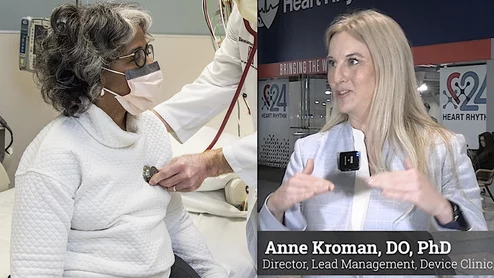 Anne Kroman, DO, PhD, director of lead management and the device clinic, and assistant professor at Medical University of South Carolina (MUSC), explains more women need to be included in clinical trials to help better understand sex differences in electrophysiology presentations.