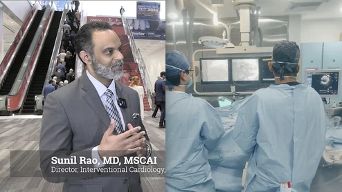 Sunil Rao, MD, MSCAI, director, interventional cardiology, cardiac catheterization laboratory, NYU Langone Heart, professor, Department of Medicine, the Leon H. Charney Division of Cardiology, NYU Grossman School of Medicine, explains the prevalence, trends and predictors of same day discharge after percutaneous coronary intervention (PCI) data for non-ST-elevation acute coronary syndrome (NSTE-ACS) in clinical practice from the NCDR-CathPCI Registry.