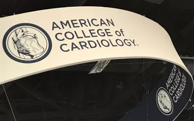 American College of Cardiology (ACC) banner at ACC.22. #ACC2020 #ACC2022