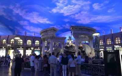 Caesar's Palace Forum Shops area near where SCCT was hosted. #SCCT2022