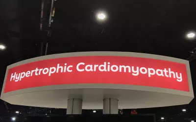 There were numerous sessions and an AHA information booth on hypertrophic cardiomyopathy (HCM) at the American Heart Association 2022 meeting.