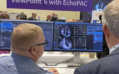 GE Centricity ViewPoint echo reporting CVIS cardiac PACS at ASE23.