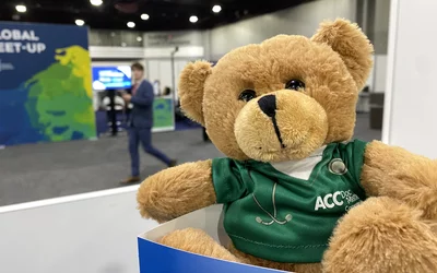 ACC Teddy bear pediatrics members lounge ACC24.