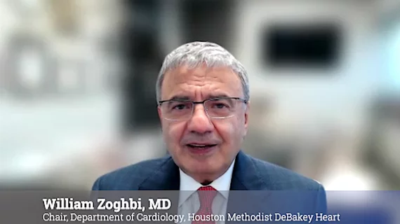 William A. Zoghbi, MD, MACC, FAHA, FASE, is the chair of the Department of Cardiology at the Houston Methodist DeBakey Heart and Vascular Center, and past president of both the American College of Cardiology (ACC) and the American Society of Echocardiography (ASE).