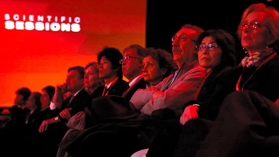Image from the American Heart Association (AHA) annual scientific sessions where a large amount of late-breaking cardiology science is presented. #AHA #AHA22 #AHA2022