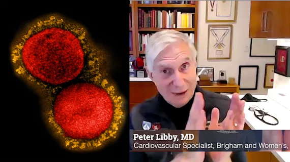 Peter Libby, MD, a cardiovascular medicine specialist, Brigham and Women’s Hospital, and   Mallinckrodt Professor of Medicine, Harvard Medical School, explains his research into COVID and how damages the endothelium on blood vessels. #AHA #AHA22 #SARSCoV2 #Coronavirus #COVID