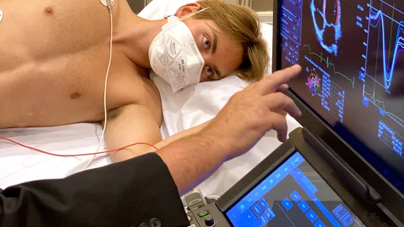 Cardiac echo ultrasound strain exam live scanning training class at ASE 2030.