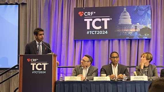 Cardiologist Sanjit Jolly, MD, MSc, at TCT 2024