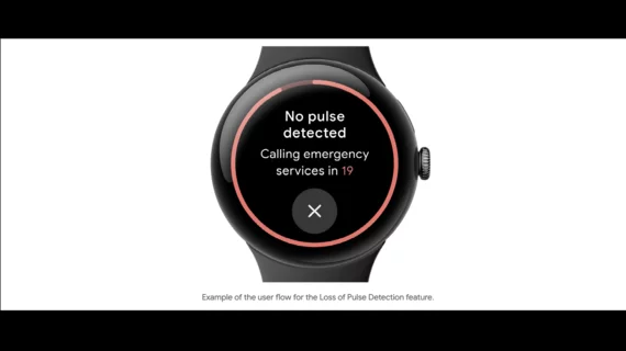 Good Pixel Smartwatch Loss of Pulse.