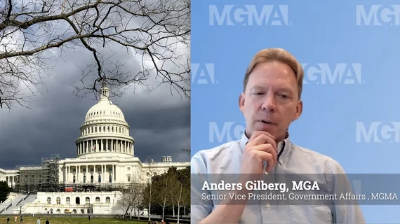 Video interview with Anders Gilberg, MGA, senior vice president, government affairs at Medical Group Management Association (MGMA), explains the issues involved with the Affordable Care Act (ACA) subsidies that are set to end in late 2025 and what the impact will be on hospitals.