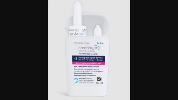 Milestone Pharmaceuticals has received U.S. Food and Drug Administration (FDA) approval for etripamil, a new nasal spray for adult patients with paroxysmal supraventricular tachycardia (PSVT). 