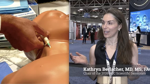 Kathryn Berlacher, MD, MS, FACC, chair of the 2026 American College of Cardiology (ACC) 2026 Scientific Sessions, and clinical director of cardiology and a women's heart and cardio-obstetrics specialist at the University of Pittsburgh Medical Center, explains the major trend of artificial intelligence (AI) in cardiology, the use of coronary CT angiography (CCTA) for the first time at a medical meeting to scan attendees, and the rise in hands on, guideline, business and advocacy sessions.