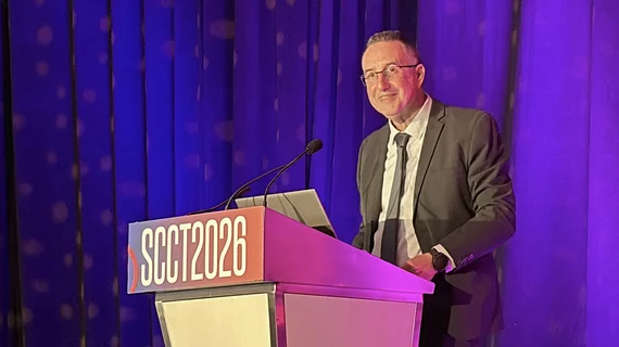 Ronen Rubinshtein, MD, is the new 2026-27 president of the Society of Cardiovascular Computed Tomography (SCCT). Photo by Dave Fornell
