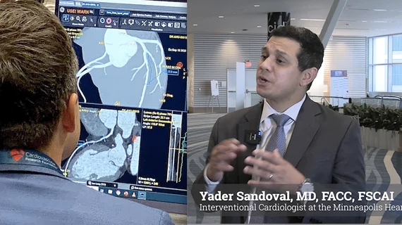 Yader Sandoval, MD, FACC, FSCAI, an interventional cardiologist at the Minneapolis Heart Institute, and an adjunct associate professor of medicine at Mayo Clinic, explains how coronary computed tomography angiography (CCTA) is being used increasingly to pre-plan percutaneous coronary interventions (PCI).
